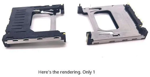 Alt view image 2 of 4 - Ageryu SD Memory Card Slot Holder For D40 D40X D50 D60 D80 D3000 SLR Digital Camera Repair Accessories-N33R