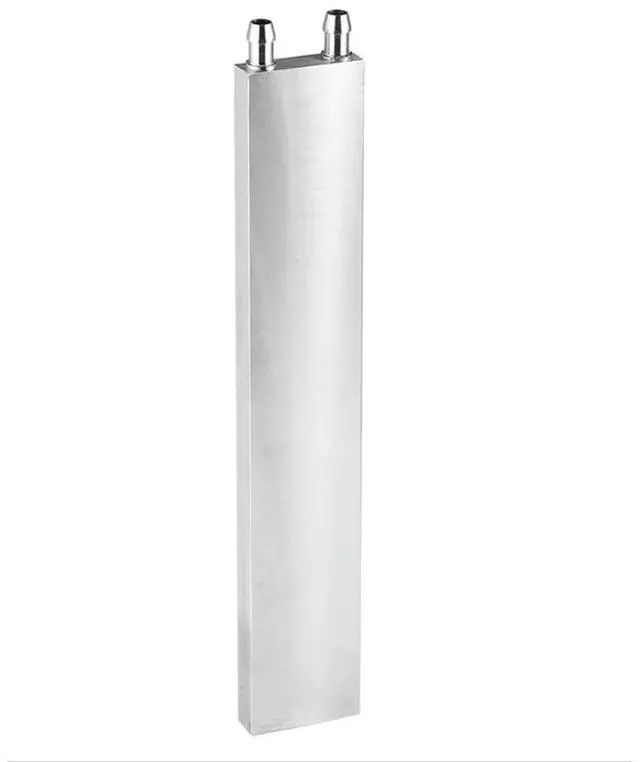 Alt view image 3 of 4 - Aluminum Liquid-Water Cooling Block For Computer Cpu Radiator For Pc And Laptop Cpu Silver Heat Sink System (240Mm)