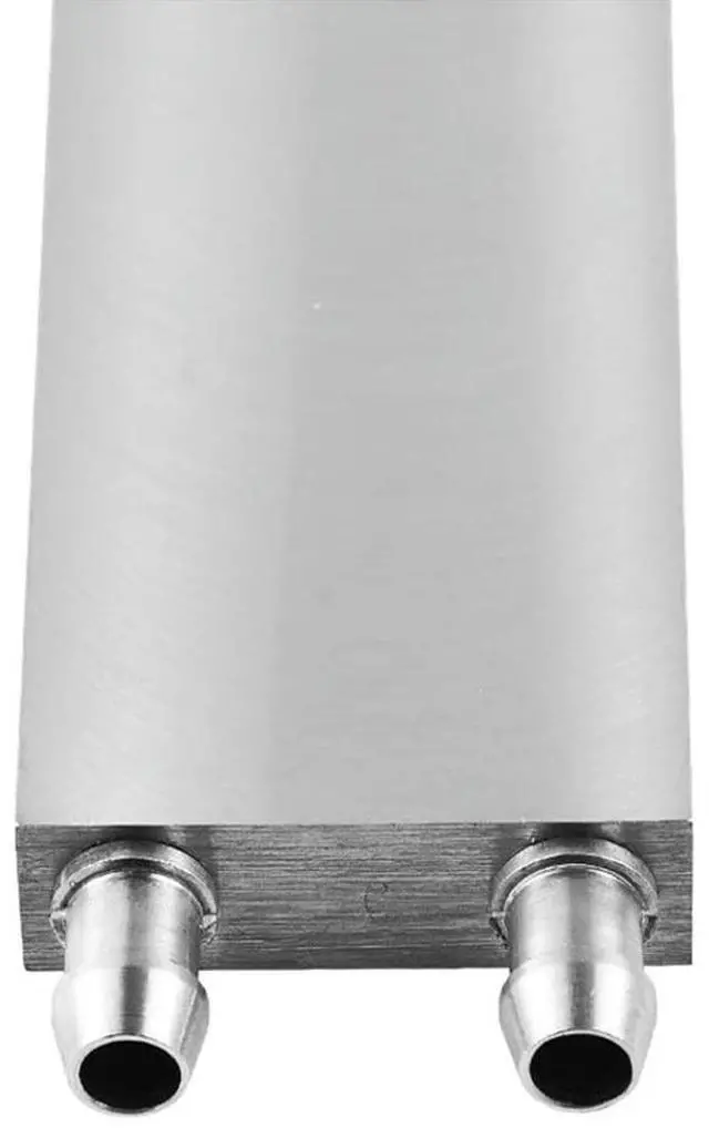 Alt view image 4 of 4 - Aluminum Liquid-Water Cooling Block For Computer Cpu Radiator For Pc And Laptop Cpu Silver Heat Sink System (240Mm)