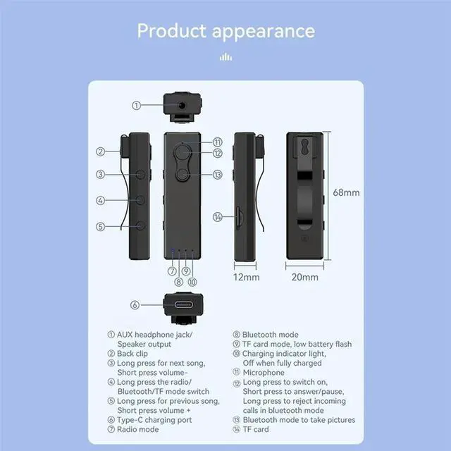 Alt view image 7 of 7 - Ageryu Workmanshipp-Earbud Bluetooth Headset With Microphone For Noise Reduction Wireless Headphones For Office