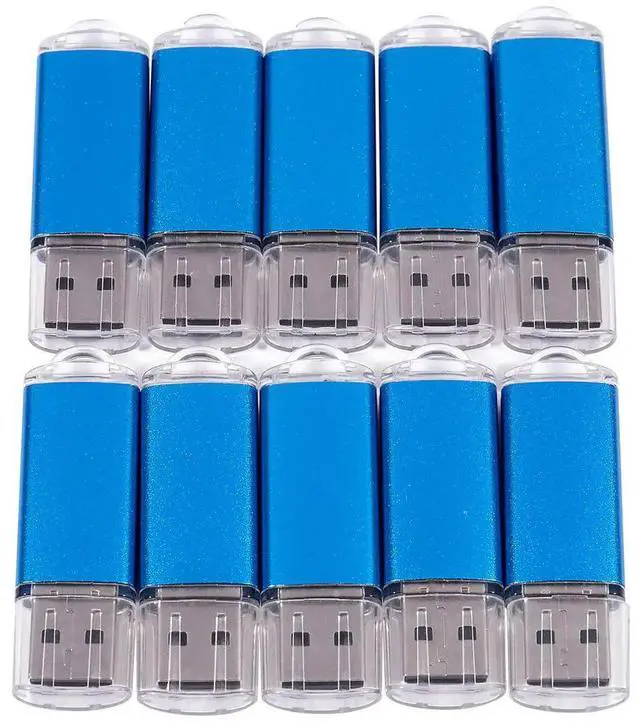Main image of 10 X USB Memory 2.0 Memory Stick Flash Drive 128MB Gift