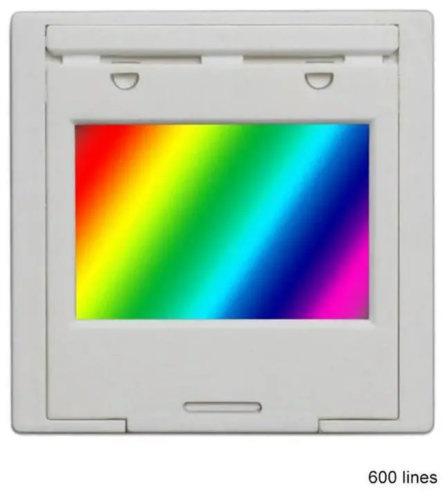 Alt view image 2 of 4 - Ageryu Diffraction Grating 2Mm Transmission Grating Spectrophotometer Optical Teaching Experiment Plastic-N33R