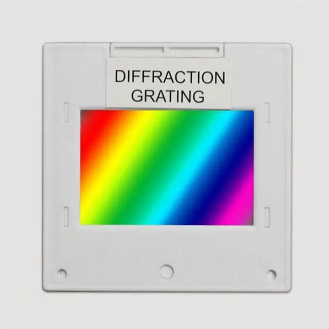 Alt view image 3 of 4 - Ageryu Diffraction Grating 2Mm Transmission Grating Spectrophotometer Optical Teaching Experiment Plastic-N33R