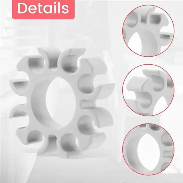 Alt view image 2 of 7 - Ageryu Drum Stick Holder Clip For Roland V TD 38Mm Drums Silicone Drum Sticks Stand Clip Accessories-N33R