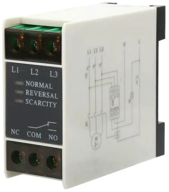 Alt view image 3 of 3 - Ageryu Phase Failure Phase Sequence Protection Relay TL-2238-N33R