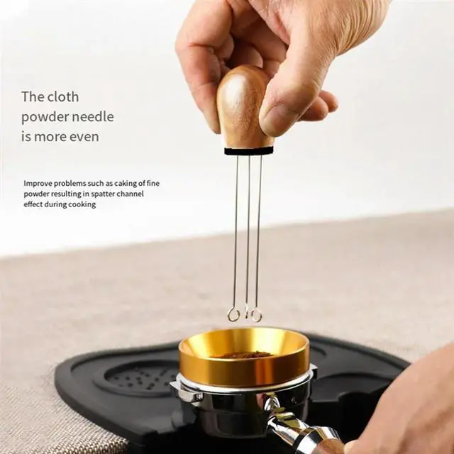 Alt view image 2 of 4 - For Breville Sage 870/875/878/880 Coffee Machine Bottomless Handle Filter 54Mm Filter Basket And Powder Distributor Durable-N33R