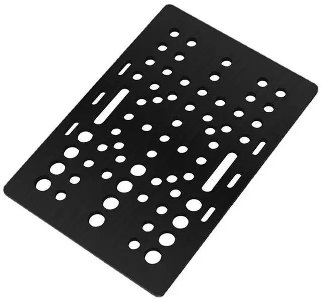 Alt view image 4 of 4 - V-Slot Gantry Set 20-80Mm Gantry Plate For Profiles Vslot Plate Kits Gantry Plat 3D Printer Accessories With Black Whe