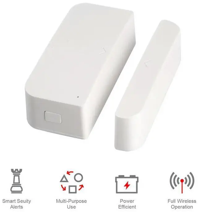 Main image of Ageryu Tuya Smart Door Sensor Switch Handle Window Alarm Support Voice Control By Google Home And Alexa-N33R