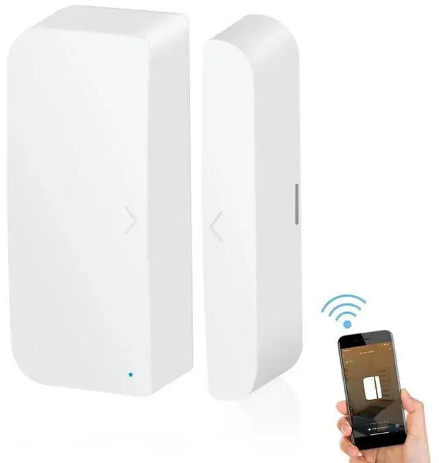 Alt view image 2 of 4 - Ageryu Tuya Smart Door Sensor Switch Handle Window Alarm Support Voice Control By Google Home And Alexa-N33R