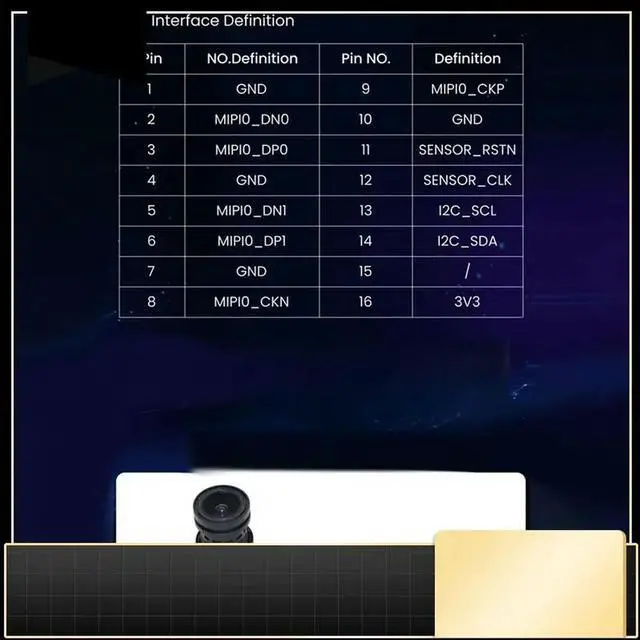 Main image of Ageryu For Milk-V Duo Camera CAM-GC2083 2MP 1920X1080 Camera-N33R