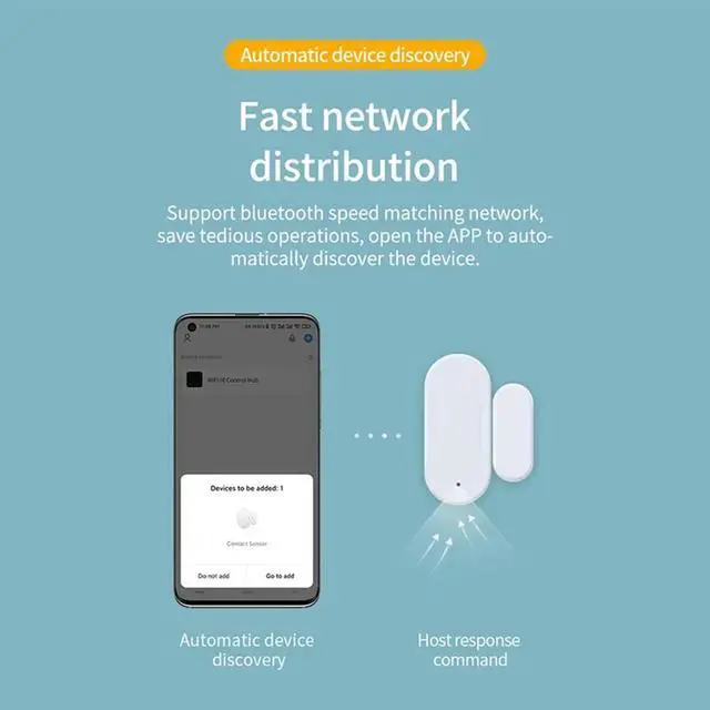 Main image of Ageryu 1Set Tuya Smart Zigbee Door Magnet + Light Sensor Window Open Door Light ABS Reminder Lighting Sensor Alarm White-N33R