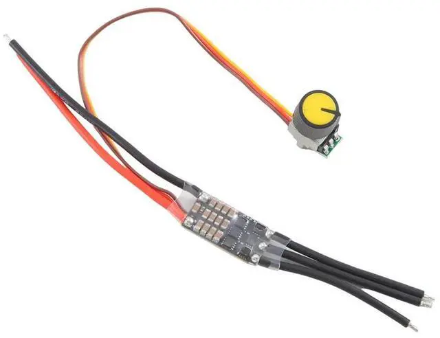 Main image of Ageryu DC 7-26V Three-Phase Brushless Motor Driver DC Motor Drive Board Speed Controller Regulator With Potentiometer Easy To Use (30A)