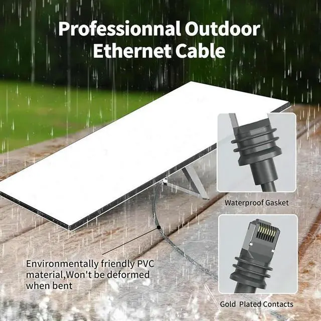 Alt view image 4 of 4 - For Star Link Gen3 Cable 3Rd Generation Router Link RJ45 Network Cable 3Rd Generation Cable Extension Cable-N33R