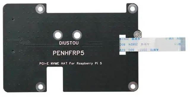 Alt view image 2 of 4 - PCIe to M.2 M Key Adapter NVMe Expansion Board for Raspberry Pi 5