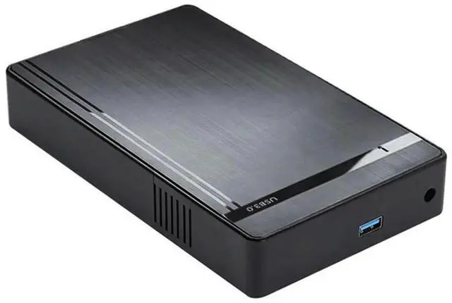 Alt view image 6 of 7 - Ageryu 3.5Inch HDD Enclosure 3.5Inch SATA External HDD Enclosure For 2.5" 3.5" SSD Disk US PLUG