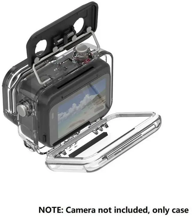 Alt view image 6 of 7 - Ageryu For Ace Pro Diving Case Transparent PC Waterproof Protective Housing Cover Shell For Replacement Parts-N33R