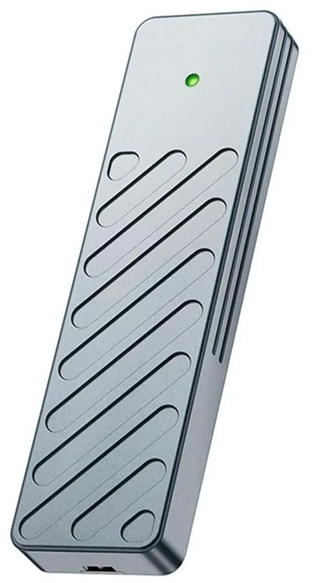 Alt view image 2 of 4 - Aluminum Alloy M.2 Case Type-C USB 3.2 Interface 10Gbps Nvme JMS583 Single Agreement With Dual Wires Computer Accessor