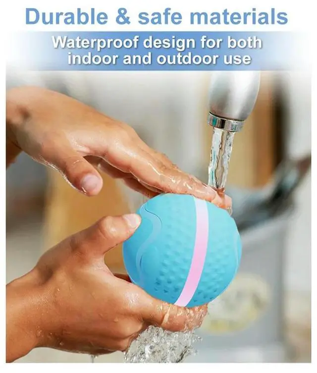 Main image of Smart Interactive Dog Toys Balls Smart Electric Ball Toy Active Rolling Ball For Puppy Small Medium Dogs-N33R