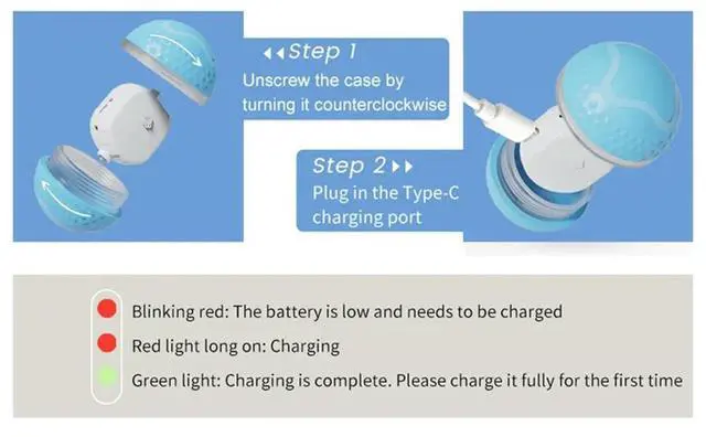 Alt view image 3 of 4 - Smart Interactive Dog Toys Balls Smart Electric Ball Toy Active Rolling Ball For Puppy Small Medium Dogs-N33R