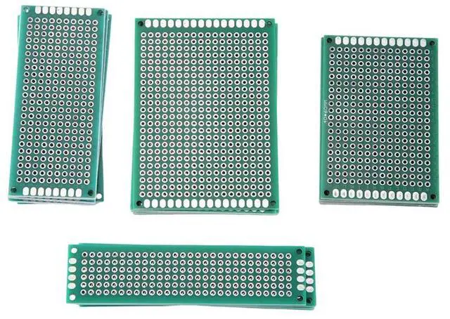 Alt view image 2 of 4 - 20Pcs Double-Sided Spray Paint Pcb Board Prototype Kit PCB Board Prototyping Kit Dual Panel Kit For Diy 4 Sizes-N33R