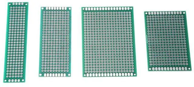 Alt view image 4 of 4 - 20Pcs Double-Sided Spray Paint Pcb Board Prototype Kit PCB Board Prototyping Kit Dual Panel Kit For Diy 4 Sizes-N33R