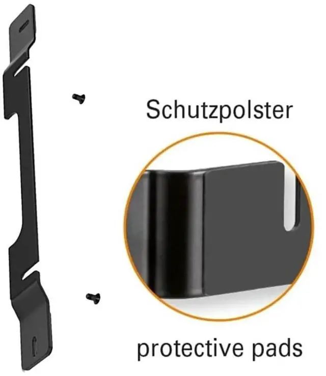 Alt view image 2 of 4 - N33R_Soundbar Wall Mount Bracket for Sonos Ray Soundbar Mount Wall Under