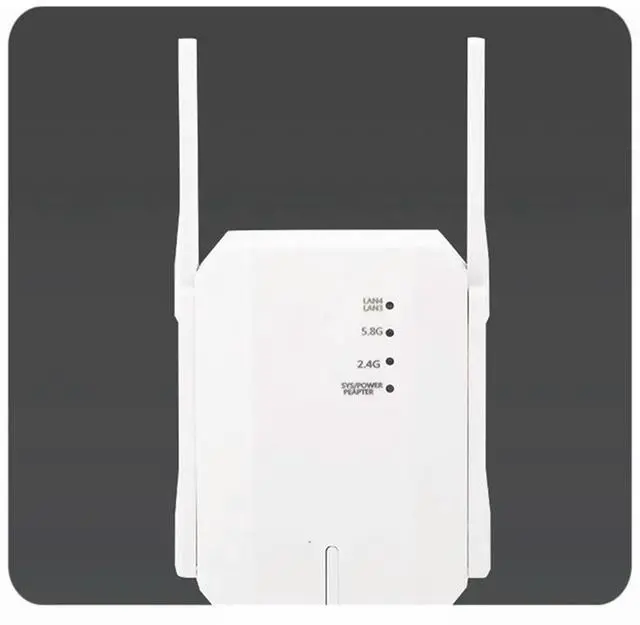 Alt view image 2 of 4 - 1200M Wifi Repeater Wireless WIFI Signal Extender 5G Network Amplifier Long Range Wifi Router-N33R