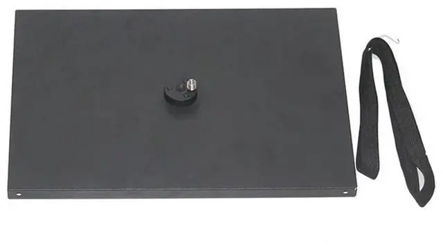 Alt view image 2 of 4 - Projector Tray Bracket Tripod Floor-To-Ceiling Tray For Tripod Computer Floor-Standing Bracket Pan-Tilt 33Cmx24cm Easy To Use-N3