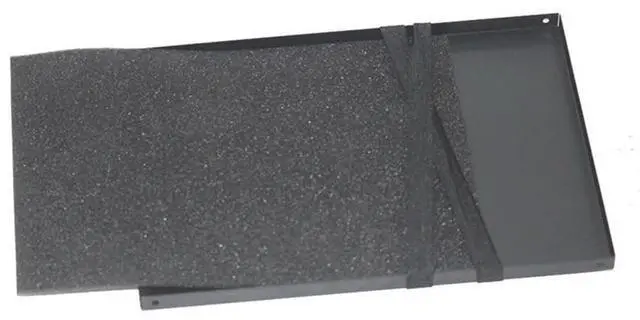 Alt view image 3 of 4 - Projector Tray Bracket Tripod Floor-To-Ceiling Tray For Tripod Computer Floor-Standing Bracket Pan-Tilt 33Cmx24cm Easy To Use-N3