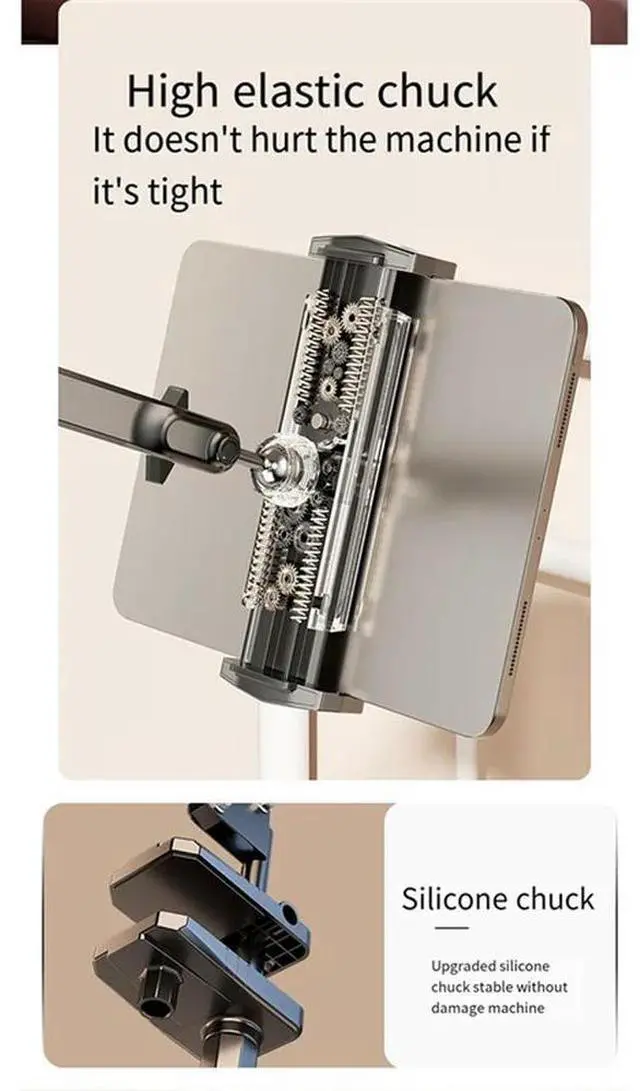 Alt view image 3 of 4 - Mobile Phone Lazy Stand 360° Adjustable Bedside Tablet Holde 4-12.9Inches Mobile Phones Tablets Lazy Arm, Easy To Use Durable-N3