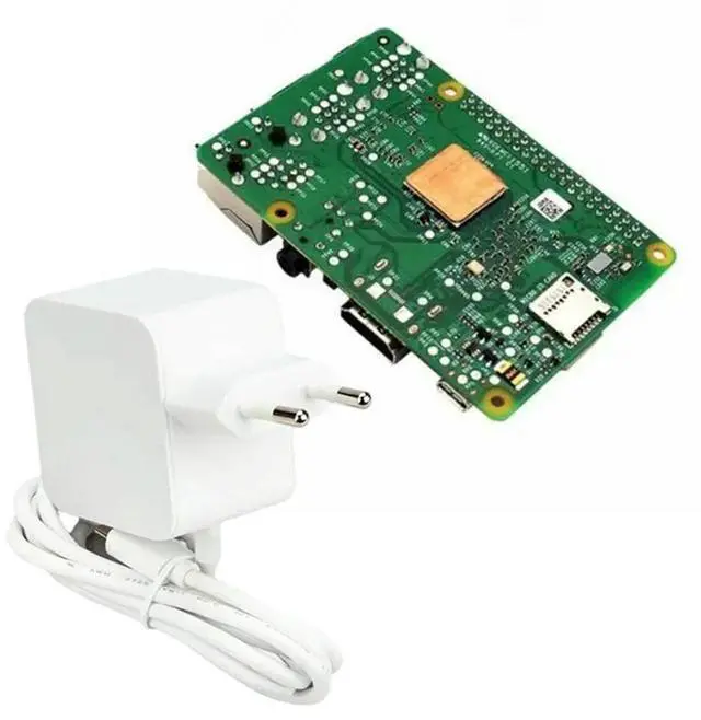 Alt view image 4 of 4 - For Raspberry Pi Generation 5 Pi5 Power Supply USB-C 27W 5.1V 5A Multifunction Convenient Adapter With EU Plug Durable-N33R