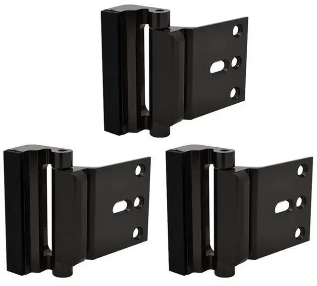 Alt view image 2 of 4 - 3Pcs Home Security Door Reinforcement Lock - Child Proof Door Locks For Front Door Child Safety Lock Door Locks Easy To Use-N33R