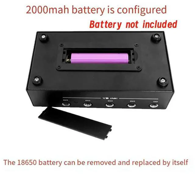 Alt view image 7 of 7 - Ageryu AU-501 Condenser Microphone Expander 5 Channel 6.5Mm Microphone Mixer Multi-Channel Input Expander Hub-N33R