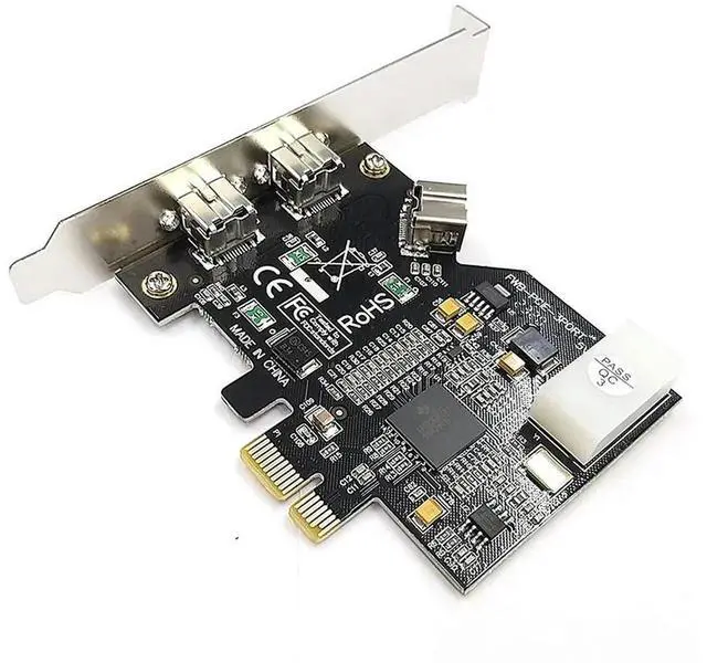 Main image of IEEE External1394B X 2 + Internal 1394B X 1 Controller Card Adapter
