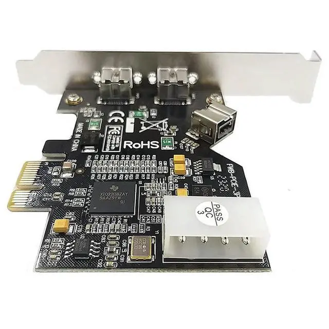 Alt view image 2 of 4 - IEEE External1394B X 2 + Internal 1394B X 1 Controller Card Adapter