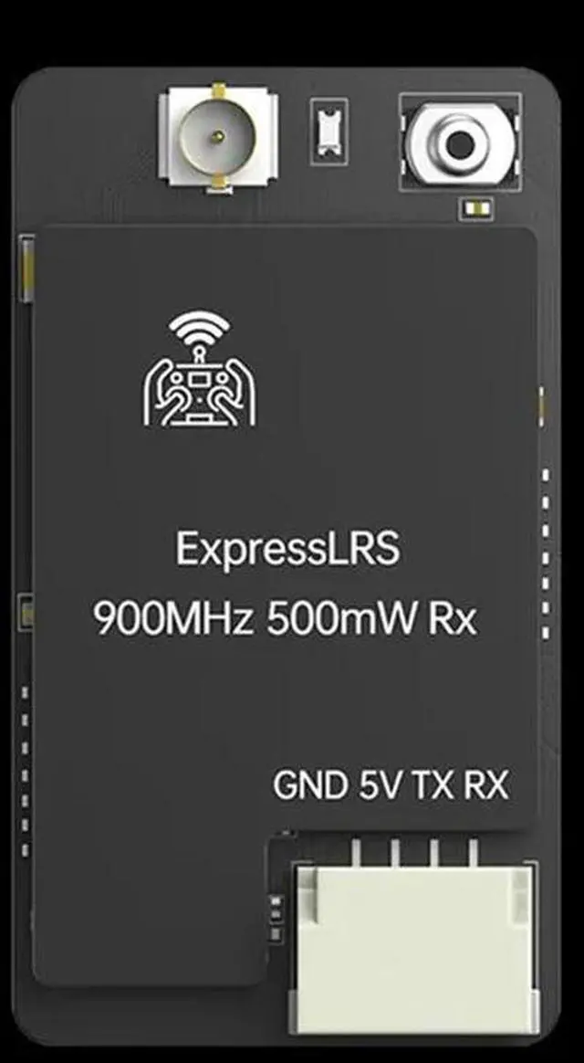 Alt view image 4 of 4 - Expresslrs ELRS 868/900Mhz 500Mw RX Receiver With Mini Antenna For RC FPV Racing Drone-N33R