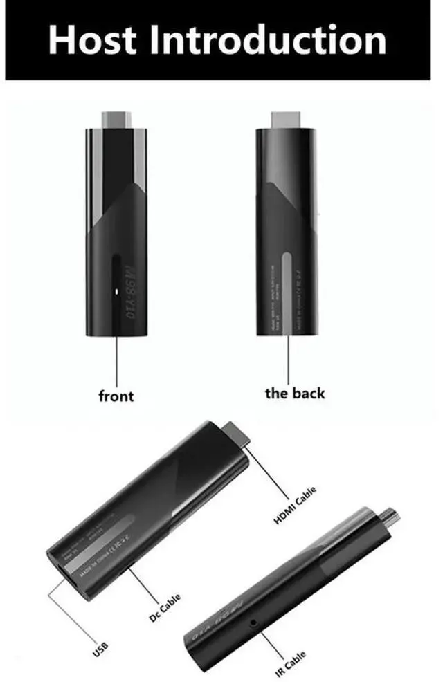 Alt view image 2 of 4 - Android 13 BT 5.0 ATV Allwinner H618 2.4G 5G Dual Wifi HDR10 6K Media Player TV Box Black-N33R