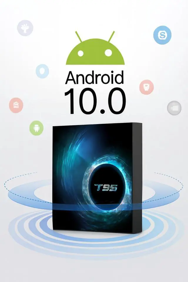 Alt view image 3 of 5 - Texman T95 android Tv box andriod 10 H616 Quard Core smart android TV box Free Tv Chennnal No subsscription