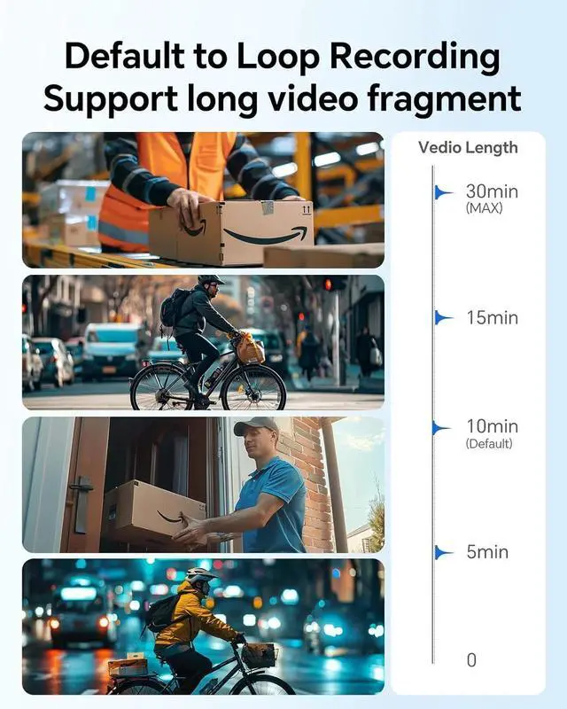 Alt view image 5 of 7 - BOBLOV KJ23Pro 2K Body Camera, 128GB Body Worn Camera with Night Vision, 4000mAh Battery for 15 Hours Continuous Recording, with Car Suction for Dashcams, Law Enforcement, Security, Outdoor Work