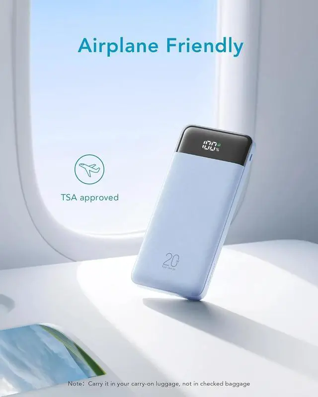 Alt view image 6 of 7 - Charmast 20000mAh Portable Charger with 4 Built-in Cables & 6 Outputs, 20W Power Bank Fast Charging - USB C External Battery Pack for iPhone 16 15 14, Android, iPad, Tablet & More (Travel Essential)