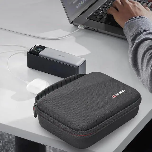 Alt view image 7 of 7 - RLSOCO Carrying Case for Anker 737 Power Bank, 24,000mAh 3-Port Laptop Portable Charger - Black (Case Only)