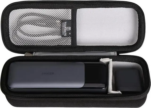 Alt view image 5 of 7 - Hard Storage Case for Anker 737 Power Bank (PowerCore 24K) and Anker 715 Charger (Nano II 65W) Combo-Tourmate (Black case only)
