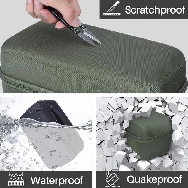 Alt view image 7 of 7 - Storage Case Compatible with Anker 548 Power Bank Power Station 60,000mAh and PowerCore Reserve 192Wh (Black Case Only)