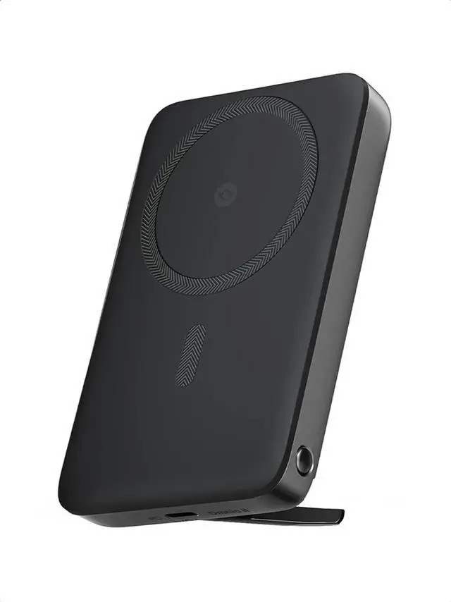 Main image of Magnetic Power Bank, 10000mAh 30W USB-C Compact Wireless Portable Charger Foldable Stand Fast Charging Compatible with Magsafe, Portable Charger Power Bank for iPhone 16/15/14/13/12 Series