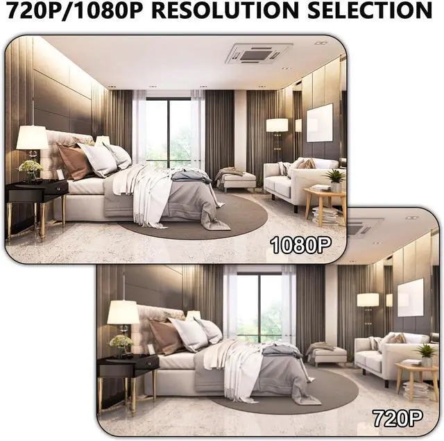 Alt view image 4 of 7 - 64GB Small Nanny Cam Security Camera, 1080P Mini Camera with Motion Detection