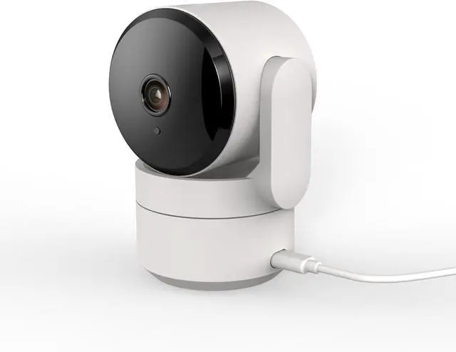 Main image of Luna Indoor Camera 360-Degree Pan/Tilt, Pet/Person/Vehicle AI Motion Detection, Plug-in, Night Vision, Two Way Audio, Cloud Storage, Wi-Fi Camera for Room Office Smart Home Security (White)