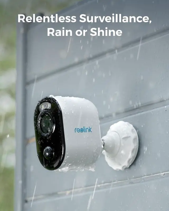 Alt view image 6 of 7 - REOLINK 2K 3MP Solar Wireless Security Camera Outdoor, Spotlight Night Vision, 2.4GHz WiFi, Solar/Battery Powered Home Surveillance, Smart AI Detection, No Subscription, Local Storage, Argus 3E Kit