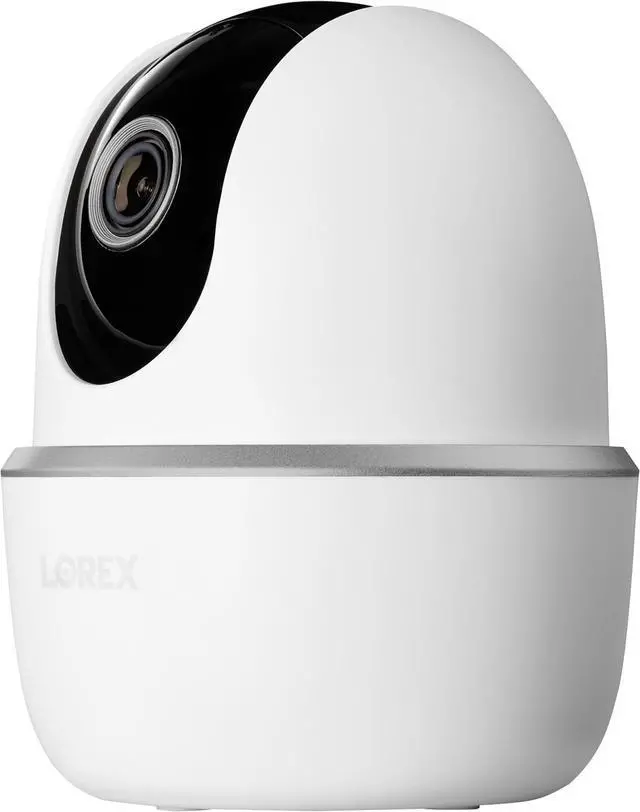 Alt view image 3 of 6 - Lorex 4MP Pan & Tilt Indoor Smart Security Camera - Wireless 2K Wi-Fi Camera with Person Detection, Privacy Mode, 2-Way Talk, Smart Home Compatibility, 360° Pan/Tilt View - Free 16GB Micro SD