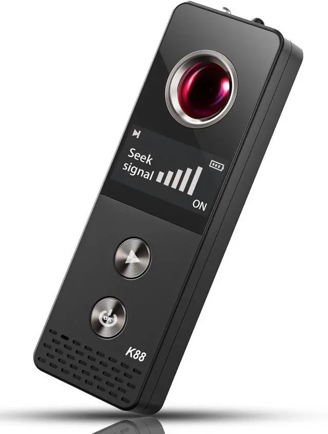 Main image of Hidden Camera Detector & Bug Detector - Hidden Devices Detector for Hidden Camera, GPS Tracker, Listening Device & Bug, Privacy Protection Tool for Hotel, Office, Airbnb, Bathroom (Medium)