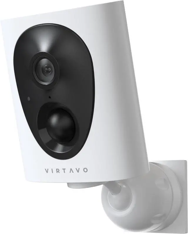 Main image of virtavo VistaFlask 2K Security Cameras Wireless Outdoor, Battery Powered, AI Motion Detection, for Home Security, Starlight Lens for Colorful Night Vision, 2-Way Audio, Weatherproof, Cloud/SD Storage